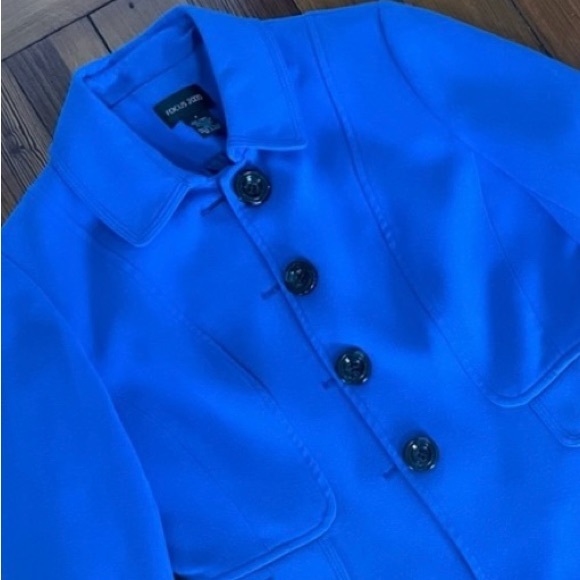 Bright Blue Jacket - Picture 1 of 5